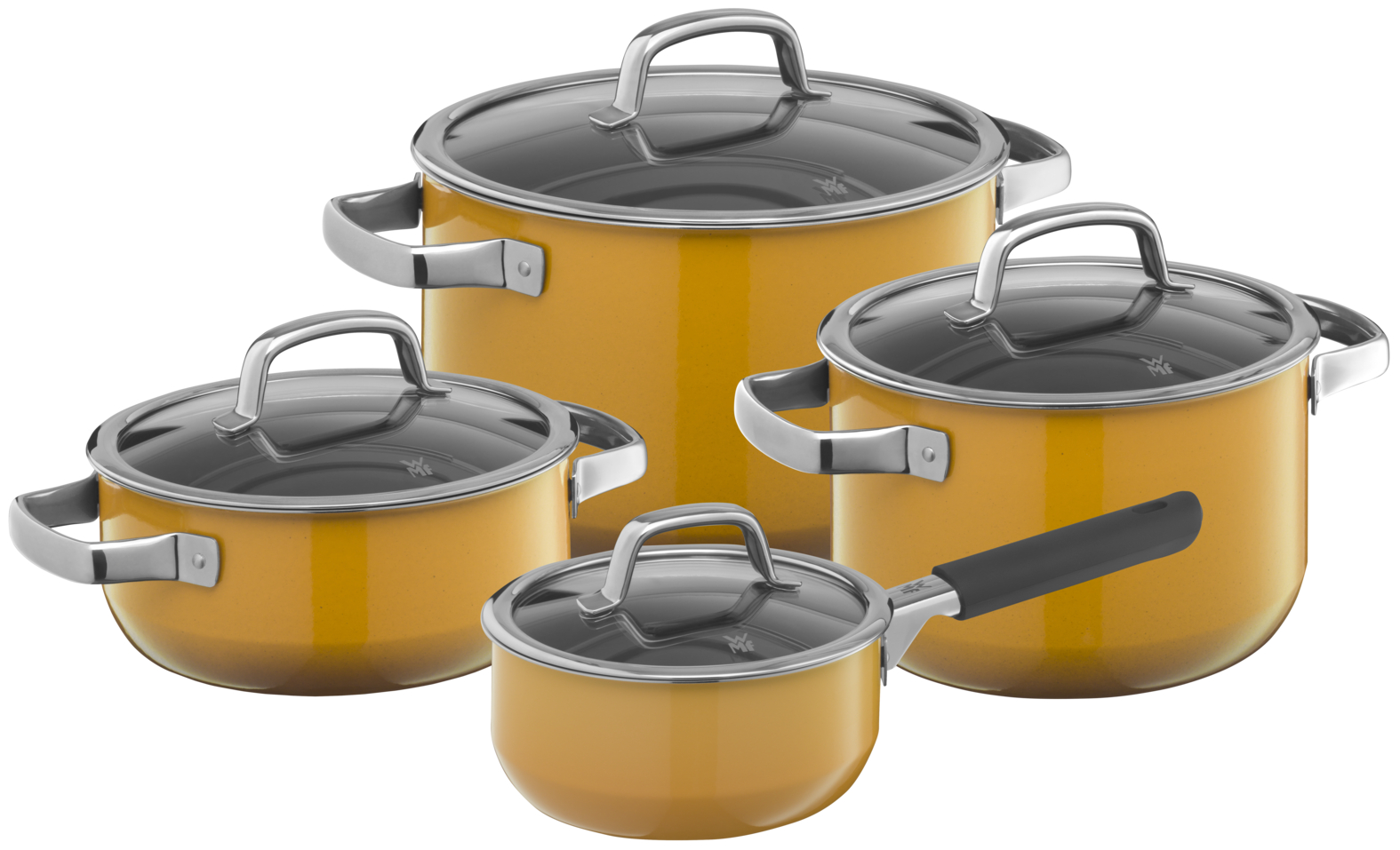 Набор посуды WMF Fusiontec Mineral Yellow 4 предмета фото