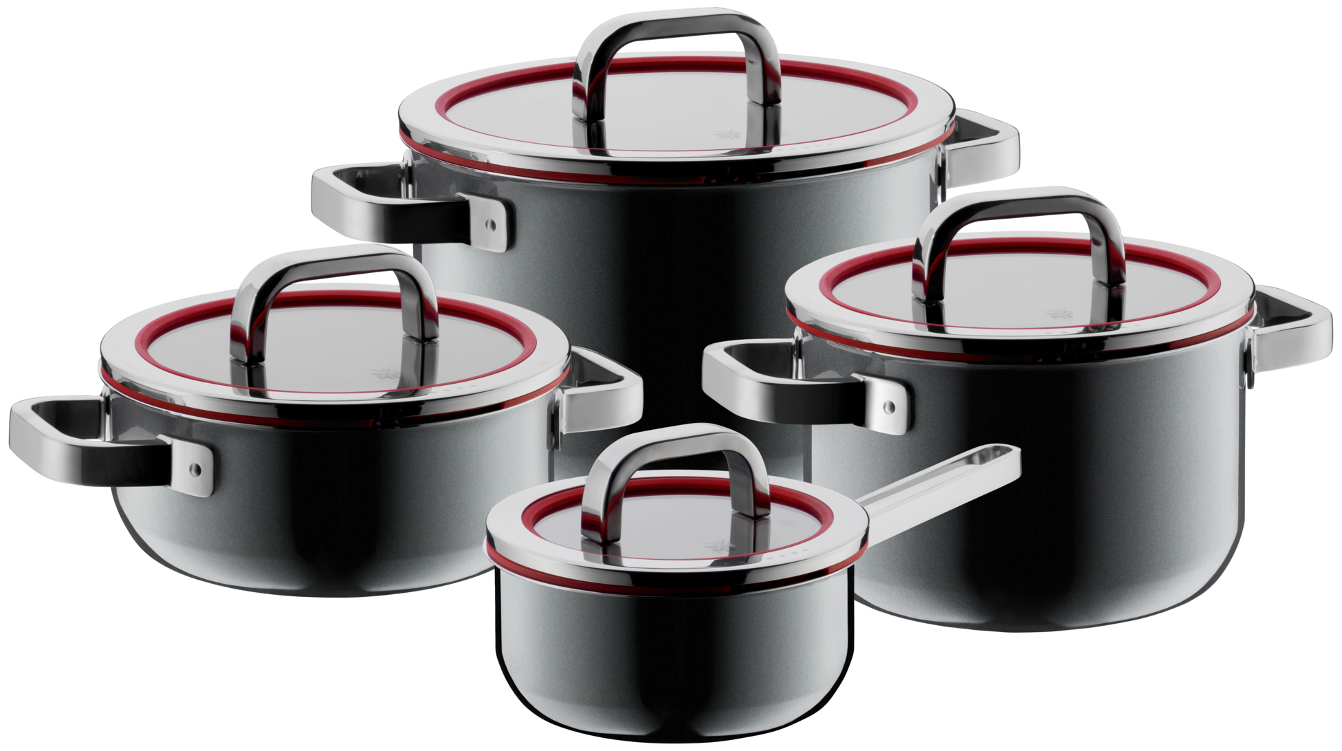 

Набор кастрюль 4 предмета Fusiontec Functional Platinum, Серый, Fusiontec Functional Platinum