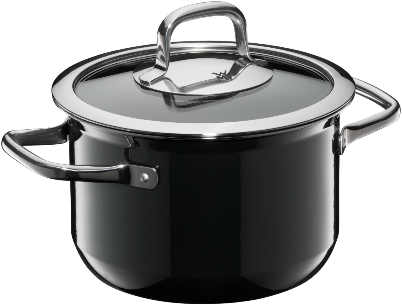 Кастрюля с крышкой WMF Fusiontec Compact Black 24 см фото