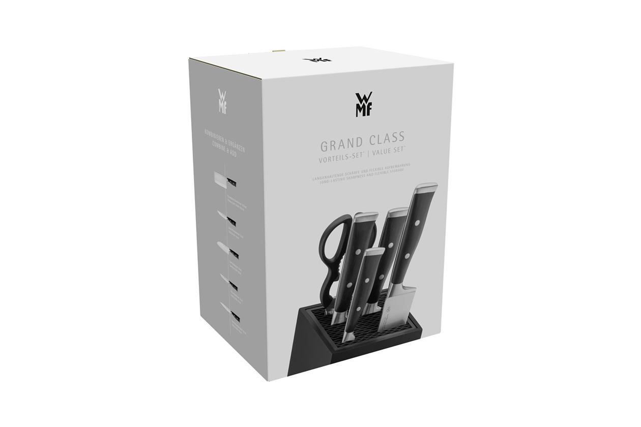 Набор ножей с подставкой и разделочной доской WMF