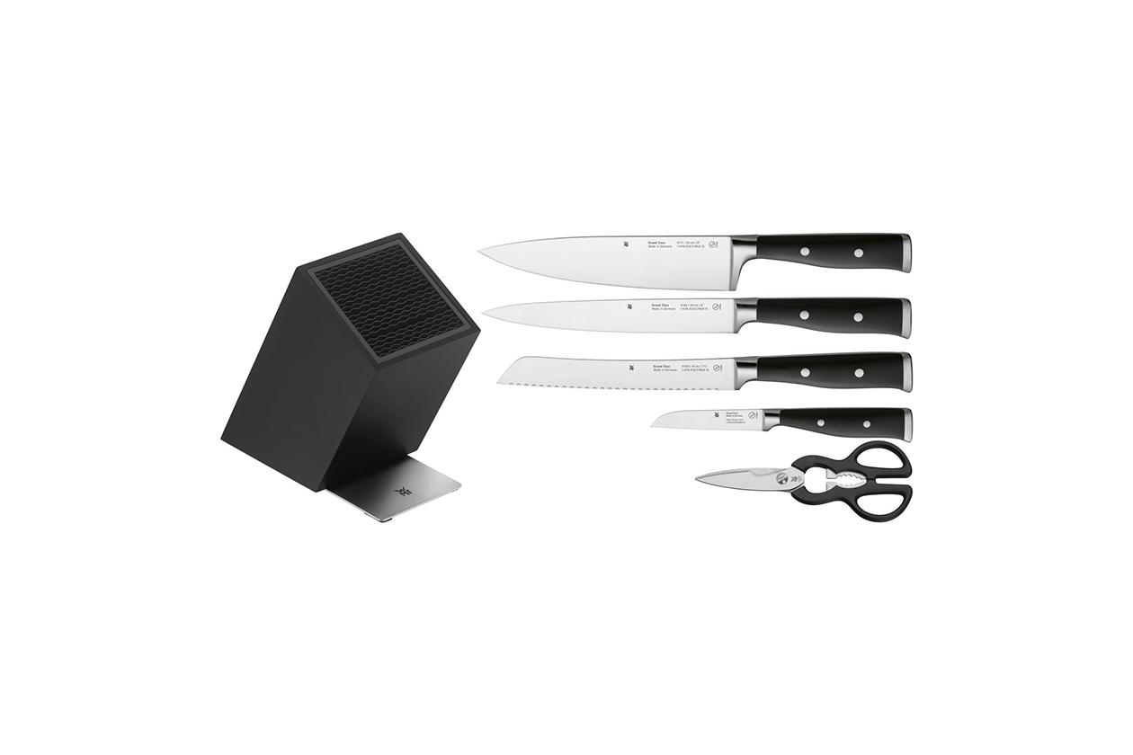 Набор ножей с подставкой и разделочной доской WMF