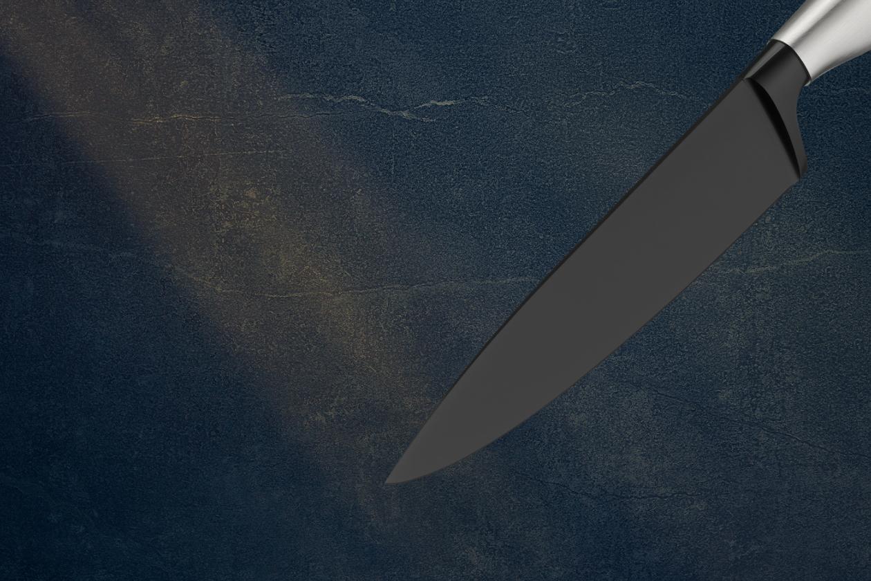 Набор ножей с подставкой WMF Ultimate Black 5 предметов