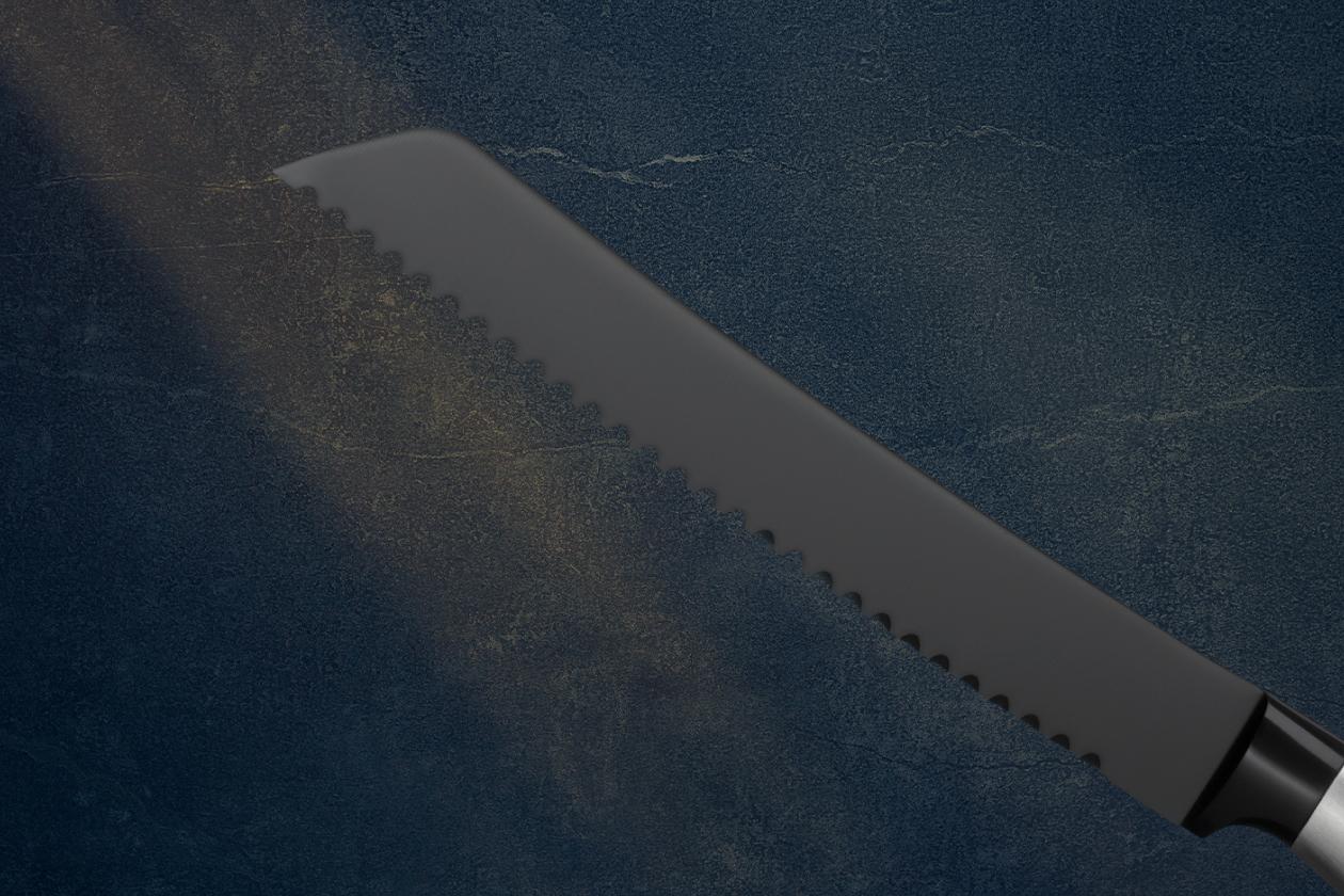 Набор ножей с подставкой WMF Ultimate Black 5 предметов