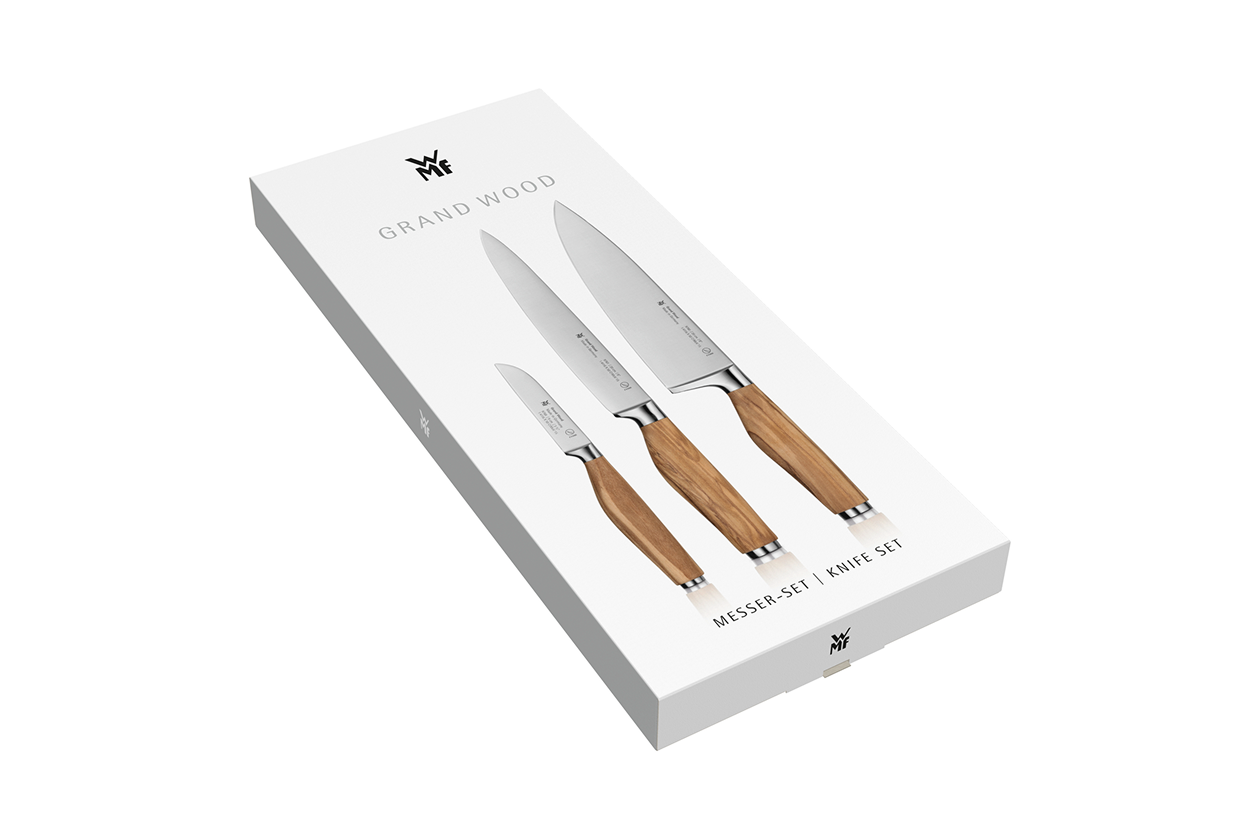 Набор ножей WMF Grand Wood, 3 предмета