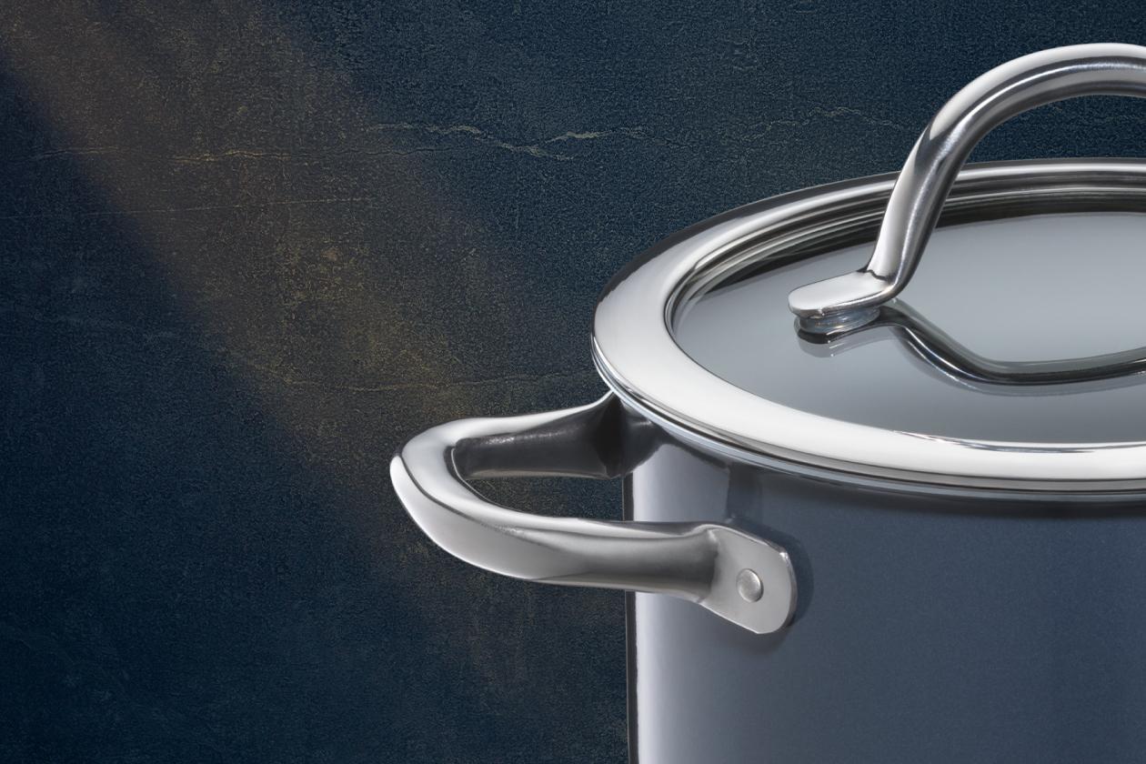 Набор посуды WMF Fusiontec Inspire Blueberry, 3 предмета