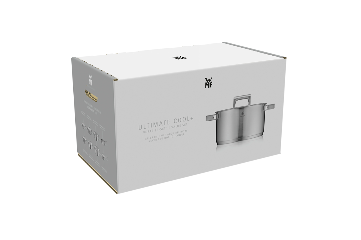 Ковш с крышкой WMF Ultimate Cool 16 см