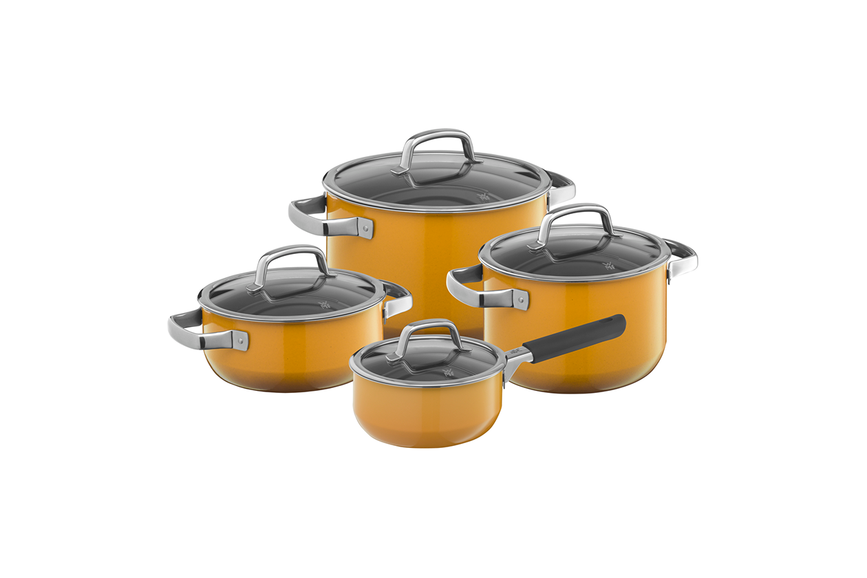 Набор посуды WMF Fusiontec Mineral Yellow 4 предмета