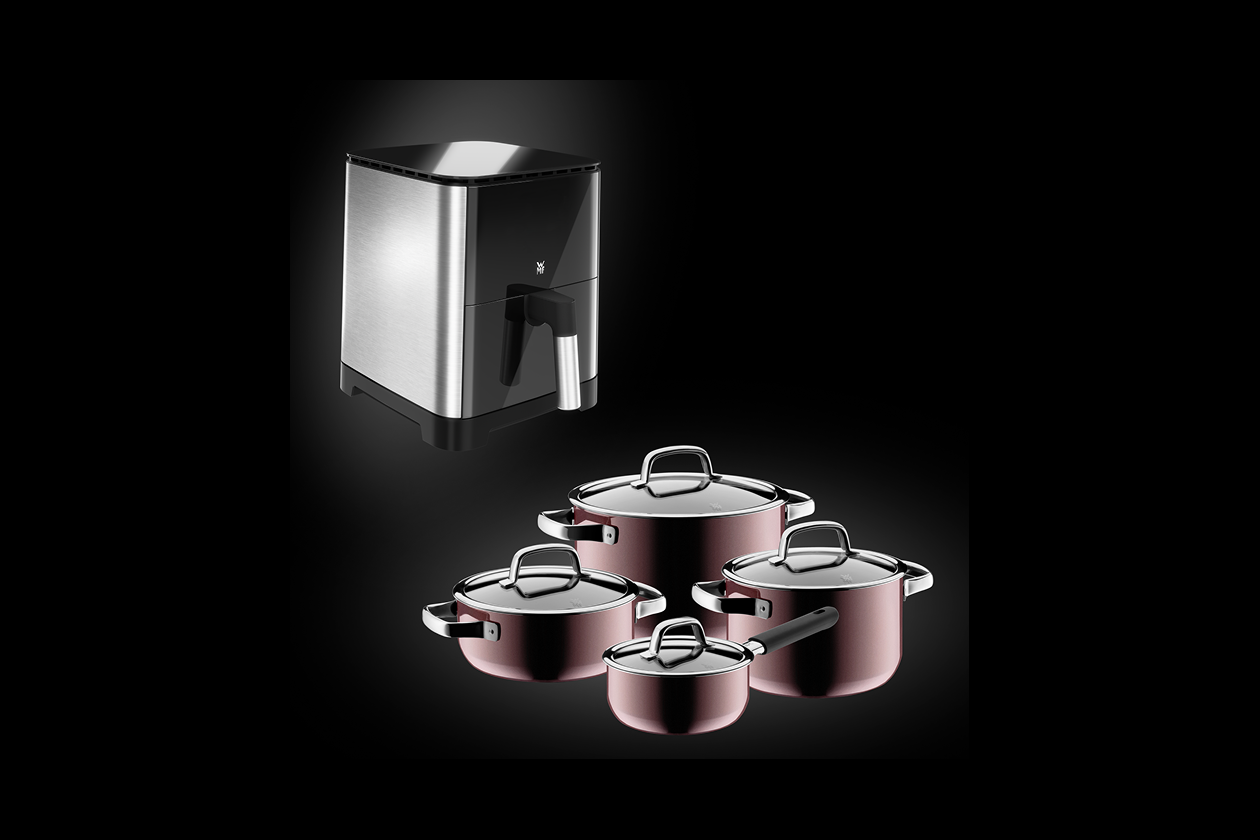 Набор посуды WMF Fusiontec +  Аэрогриль