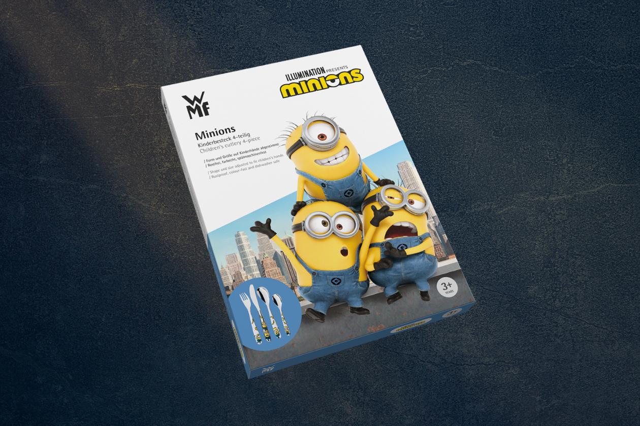 Детские приборы WMF Minions 4 предмета