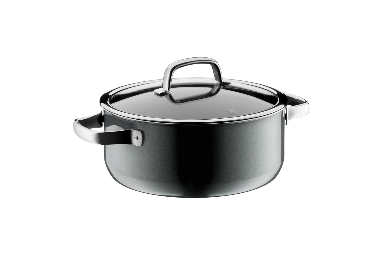 Низкая кастрюля WMF Fusiontec Platinum 24 см