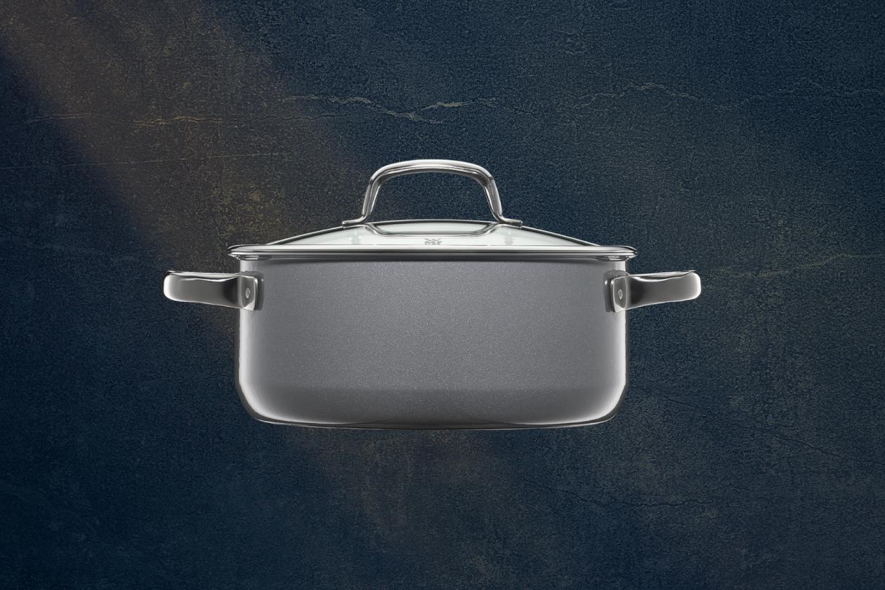 Низкая кастрюля WMF Fusiontec Platinum 24 см