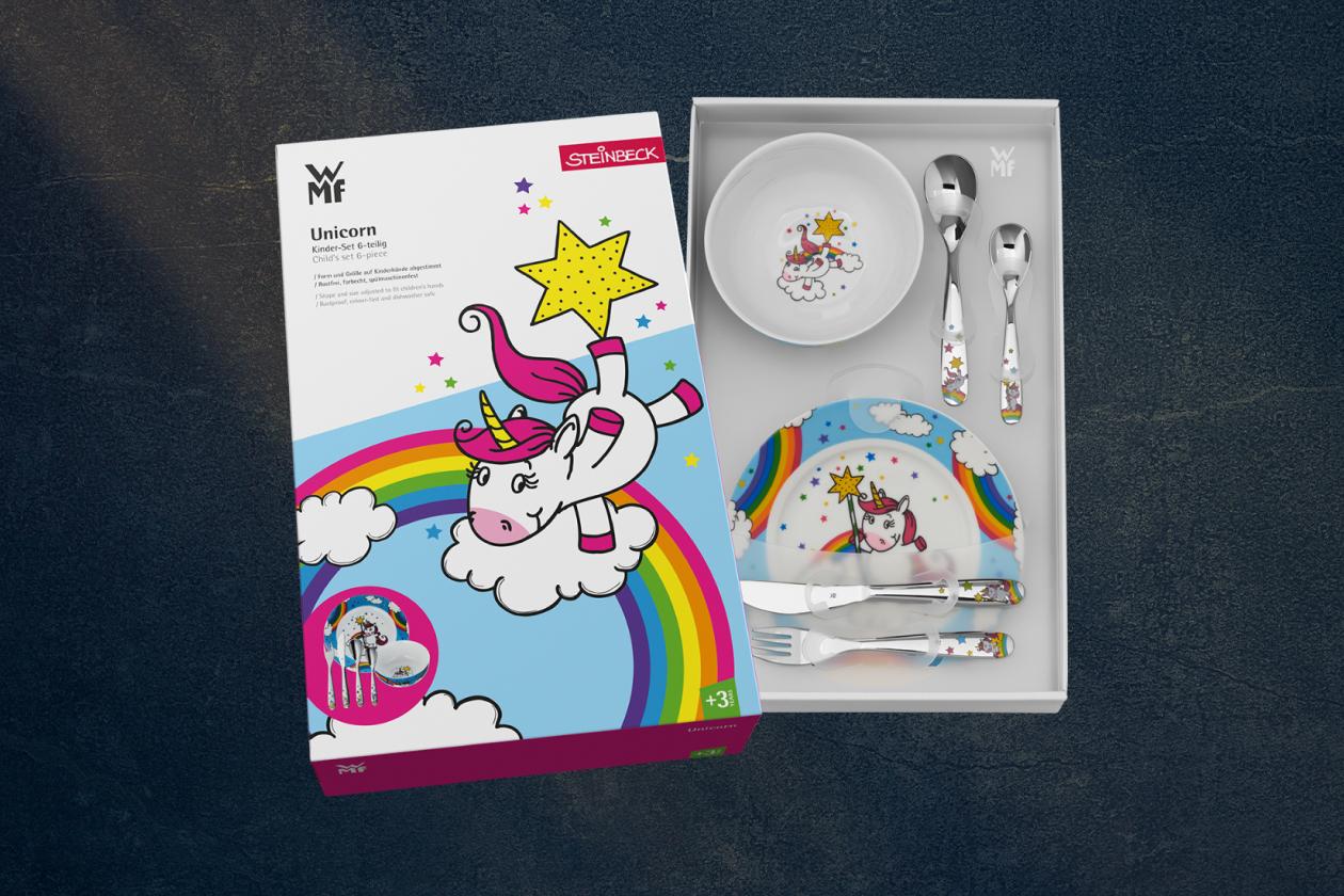 Детский набор WMF Unicorn 6 предметов
