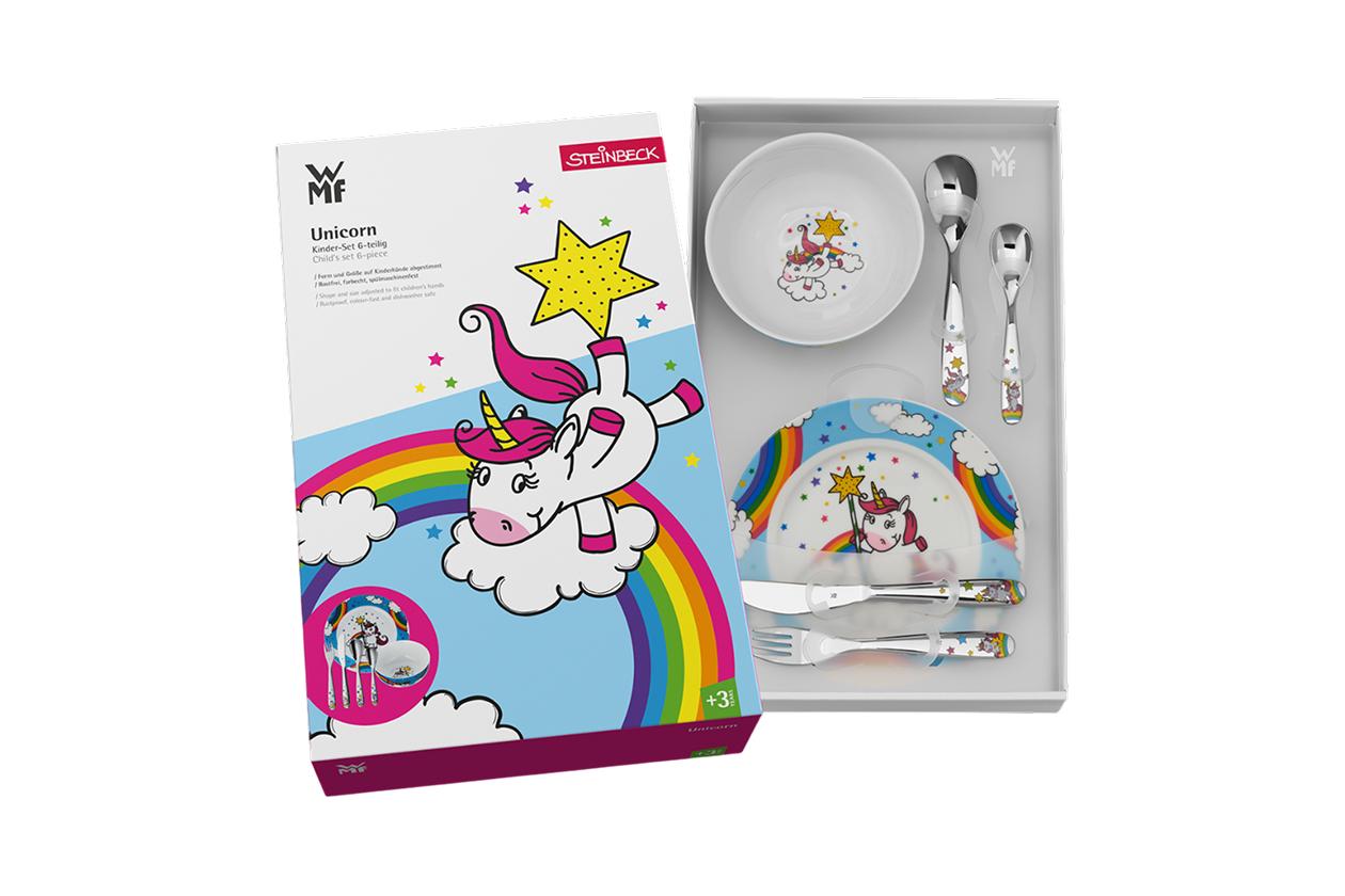 Детский набор WMF Unicorn 6 предметов