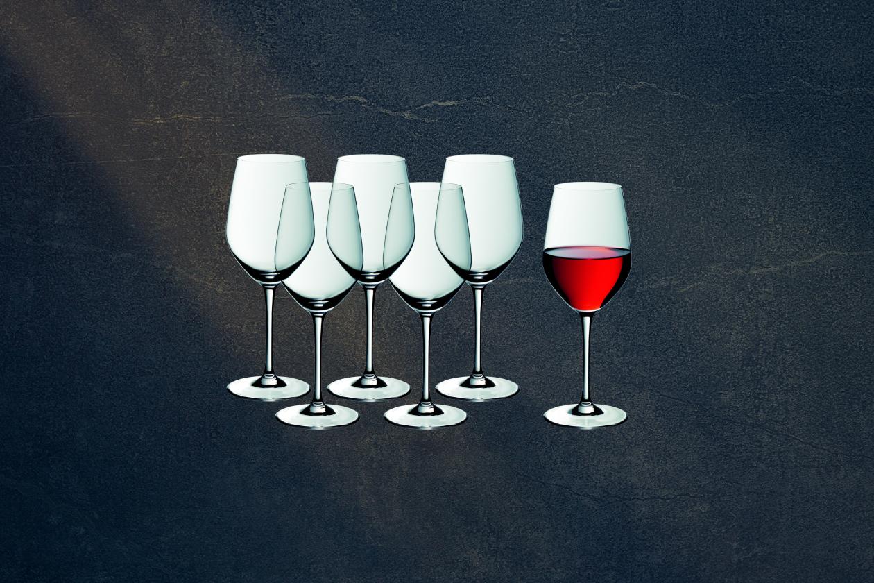 Набор бокалов для вина WMF Easy Plus 6 предметов