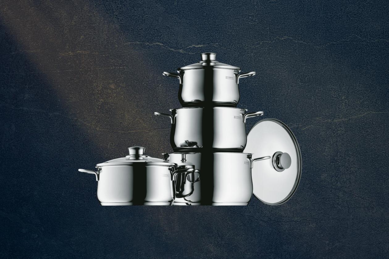 Набор кастрюль WMF Diadem Plus 4 предмета 16/20/20/24 см
