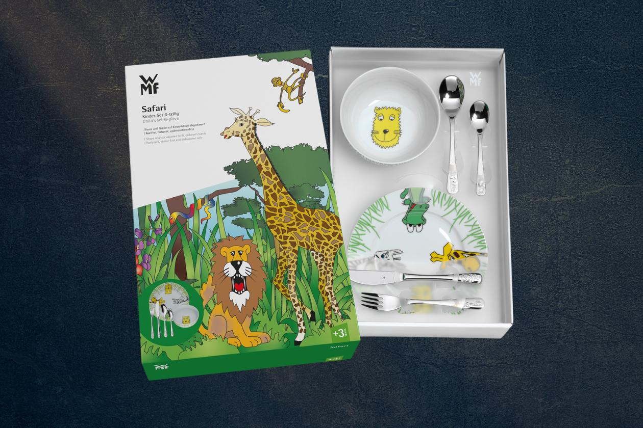 Детский набор WMF Safari 6 предметов