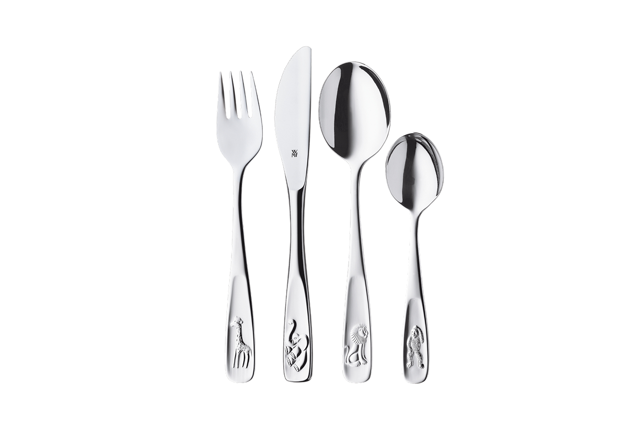 Детские приборы WMF Tiere 4 предмета