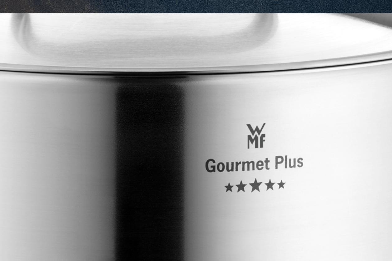 Набор кастрюль WMF Gourmet Plus 4 предмета 16/20/20/24 см