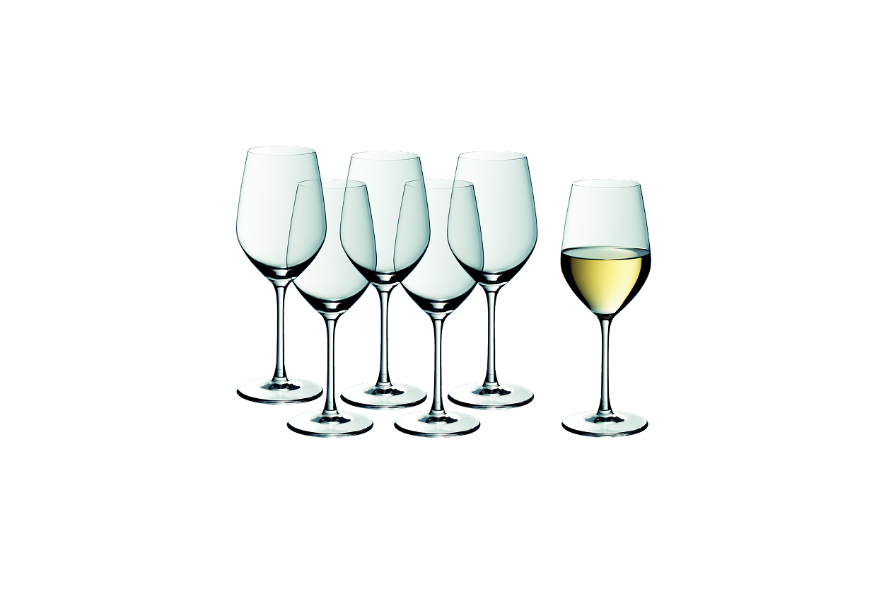 Бокалы для белого вина WMF Easy Plus 6 предметов