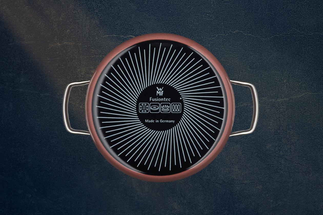 Низкая кастрюля WMF Fusiontec Rose Quartz 20 см