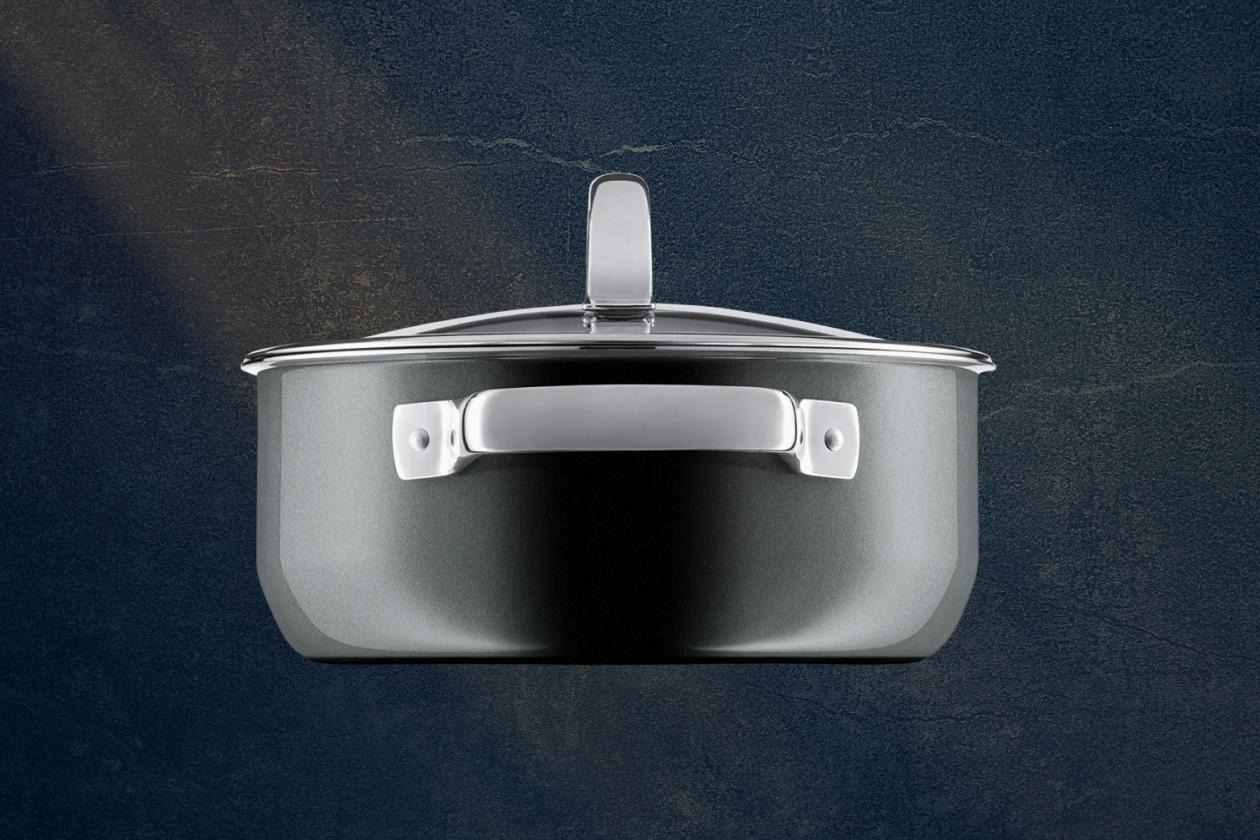 Низкая кастрюля WMF Fusiontec Platinum 20 см