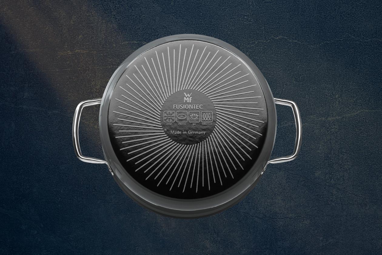 Низкая кастрюля WMF Fusiontec Platinum 20 см