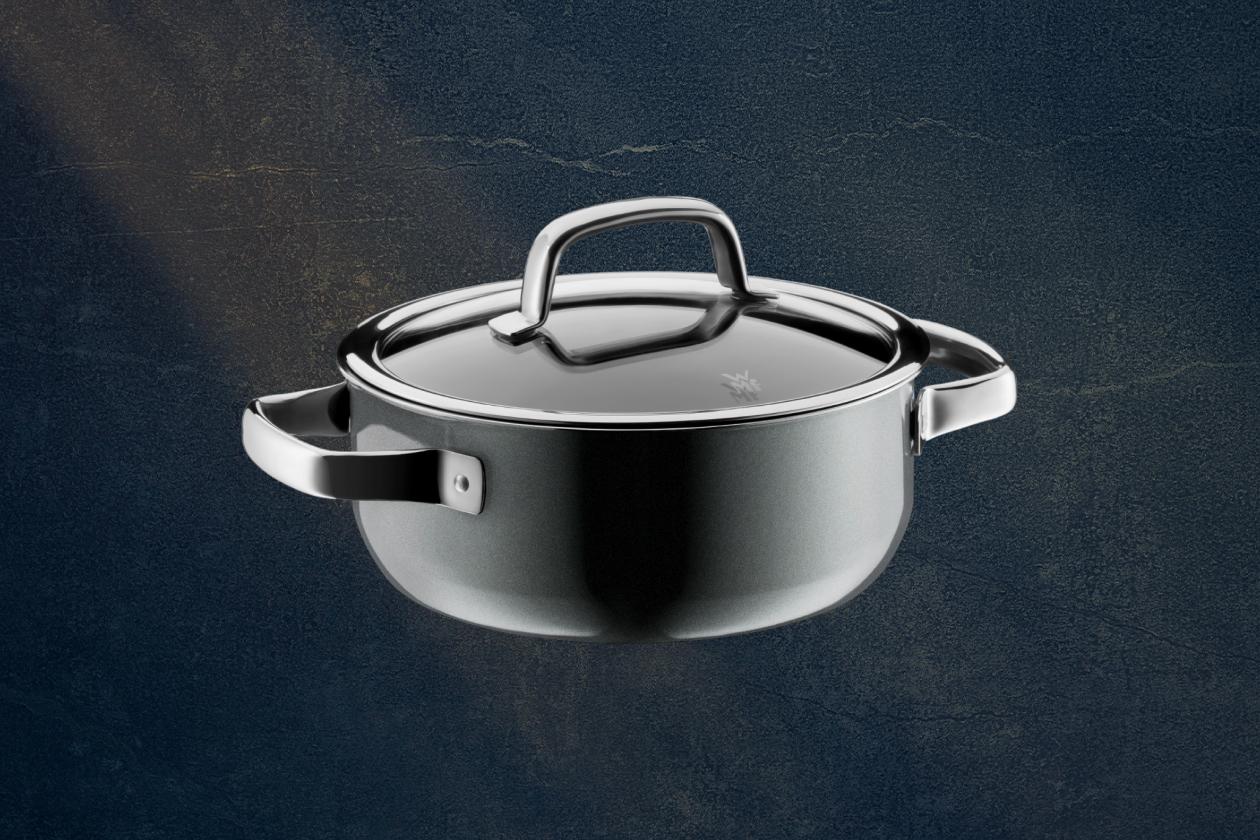 Низкая кастрюля WMF Fusiontec Platinum 20 см