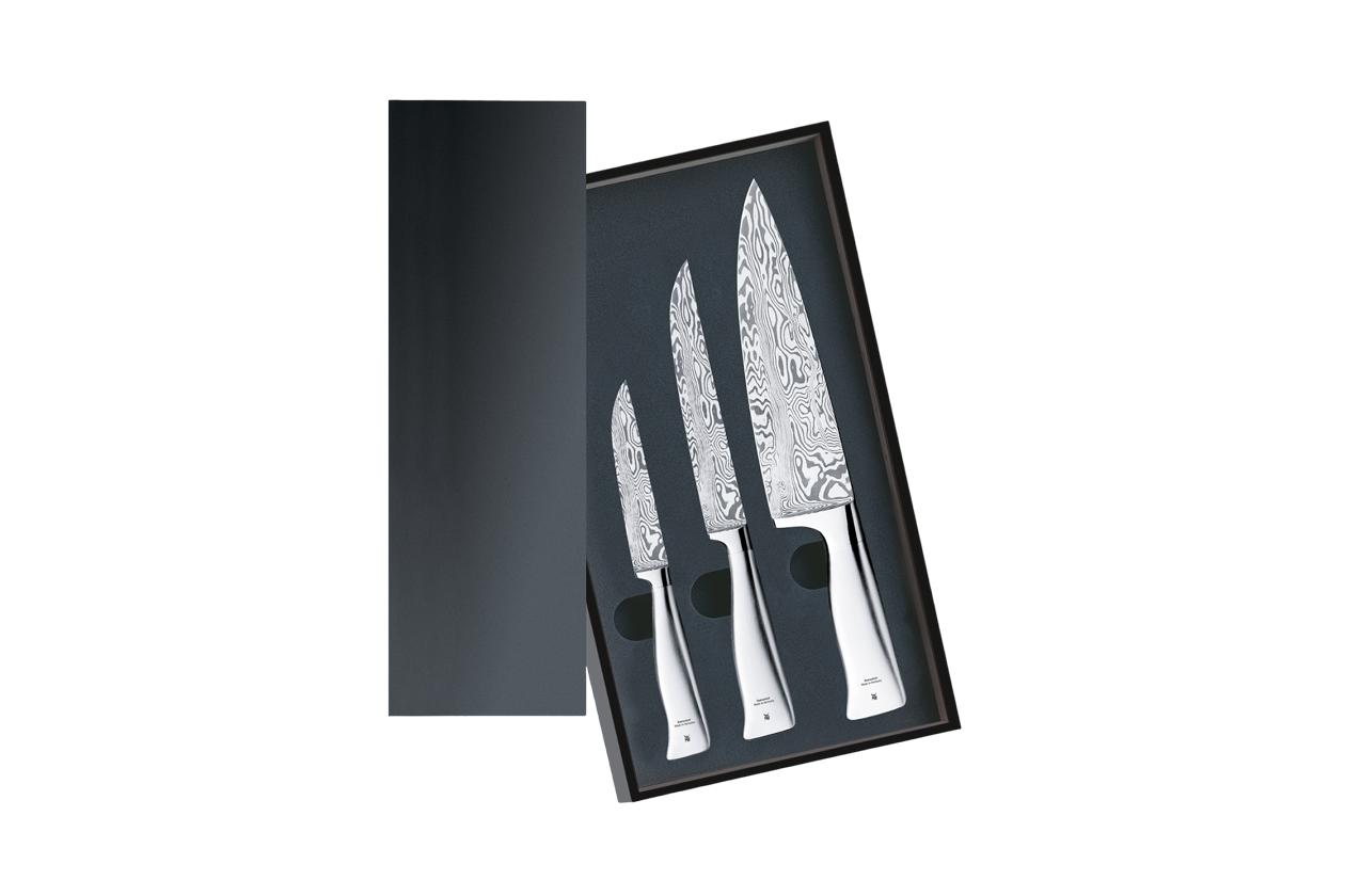 Набор ножей WMF Grand Gourmet Damasteel 3 предмета 11/17/20 см