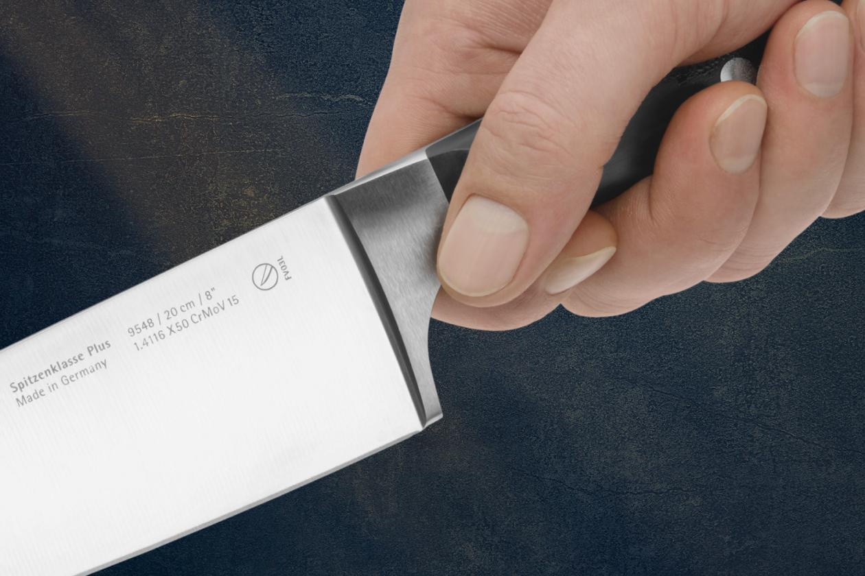 Блок с ножами WMF Spitzenklasse 4 предмета 8/16/20/20 см