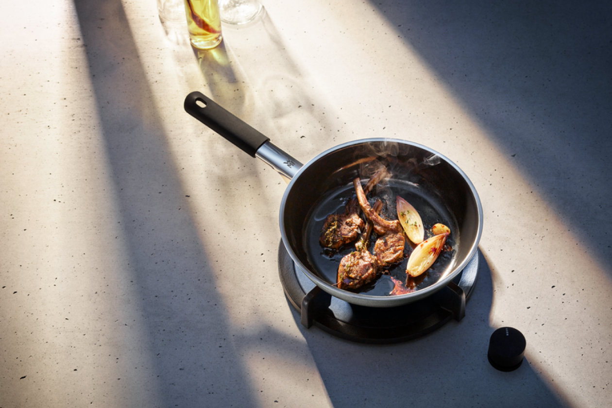 Набор кастрюль WMF Fusiontec Mineral Platinum 4 предмета 16/20/20/24 см