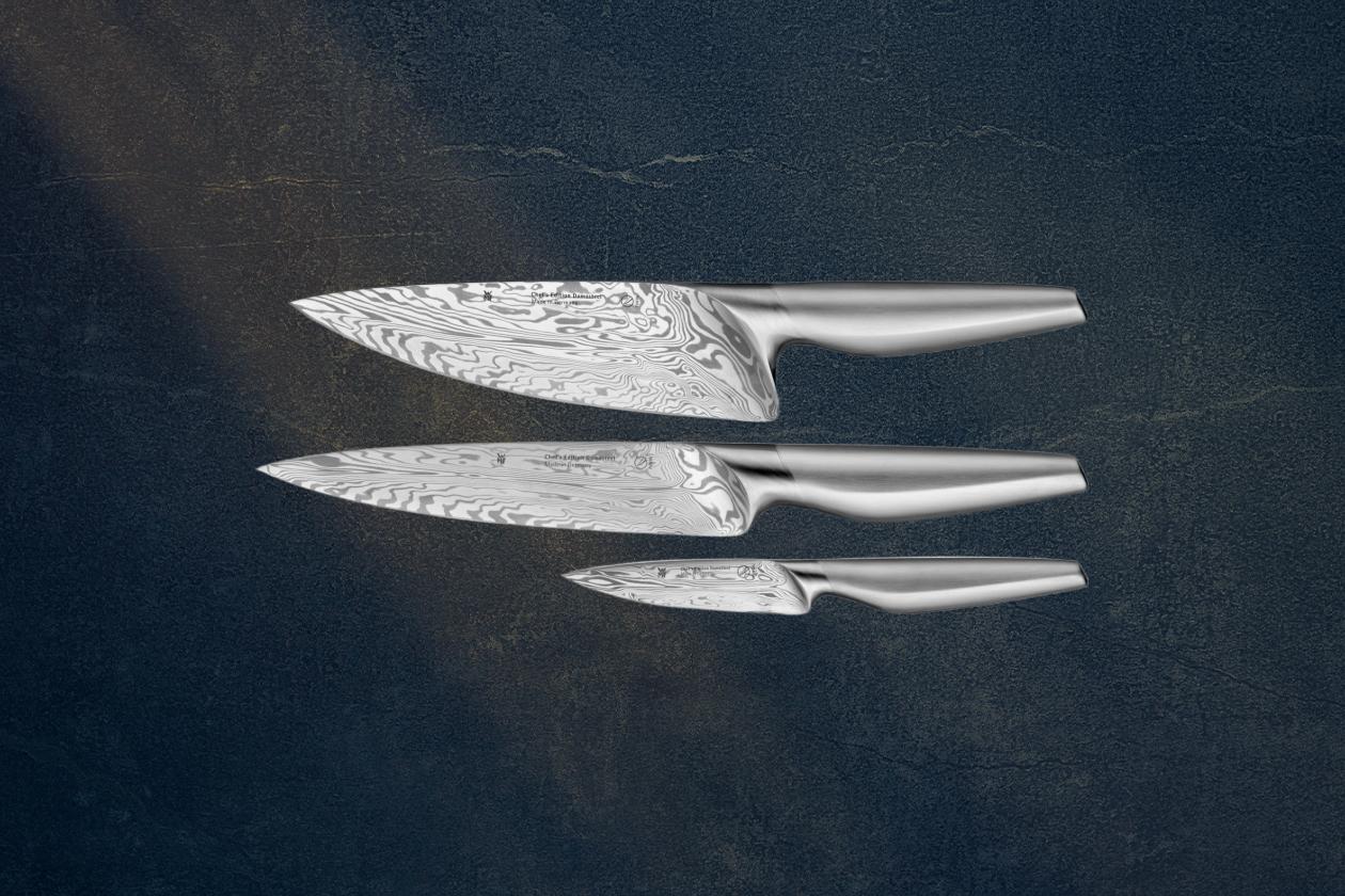 Набор ножей WMF Chef'S Edition Damasteel 3 предмета