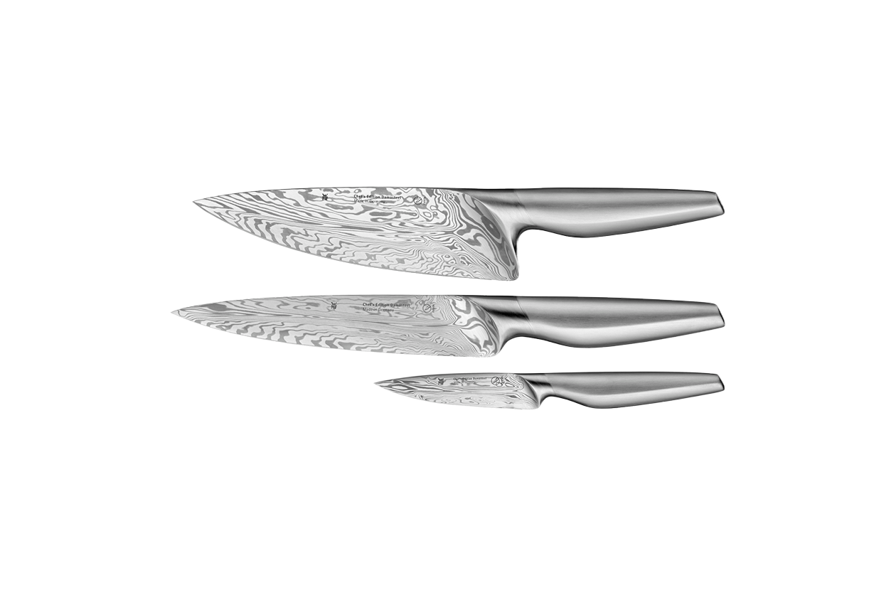 Набор ножей WMF Chef'S Edition Damasteel 3 предмета