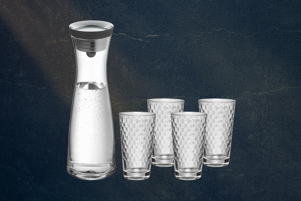 Графин для воды со стаканами WMF 5 предметов