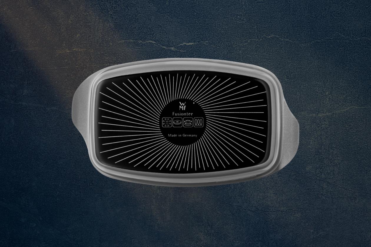 Жаровня с крышкой WMF Fusiontec 32x21 см