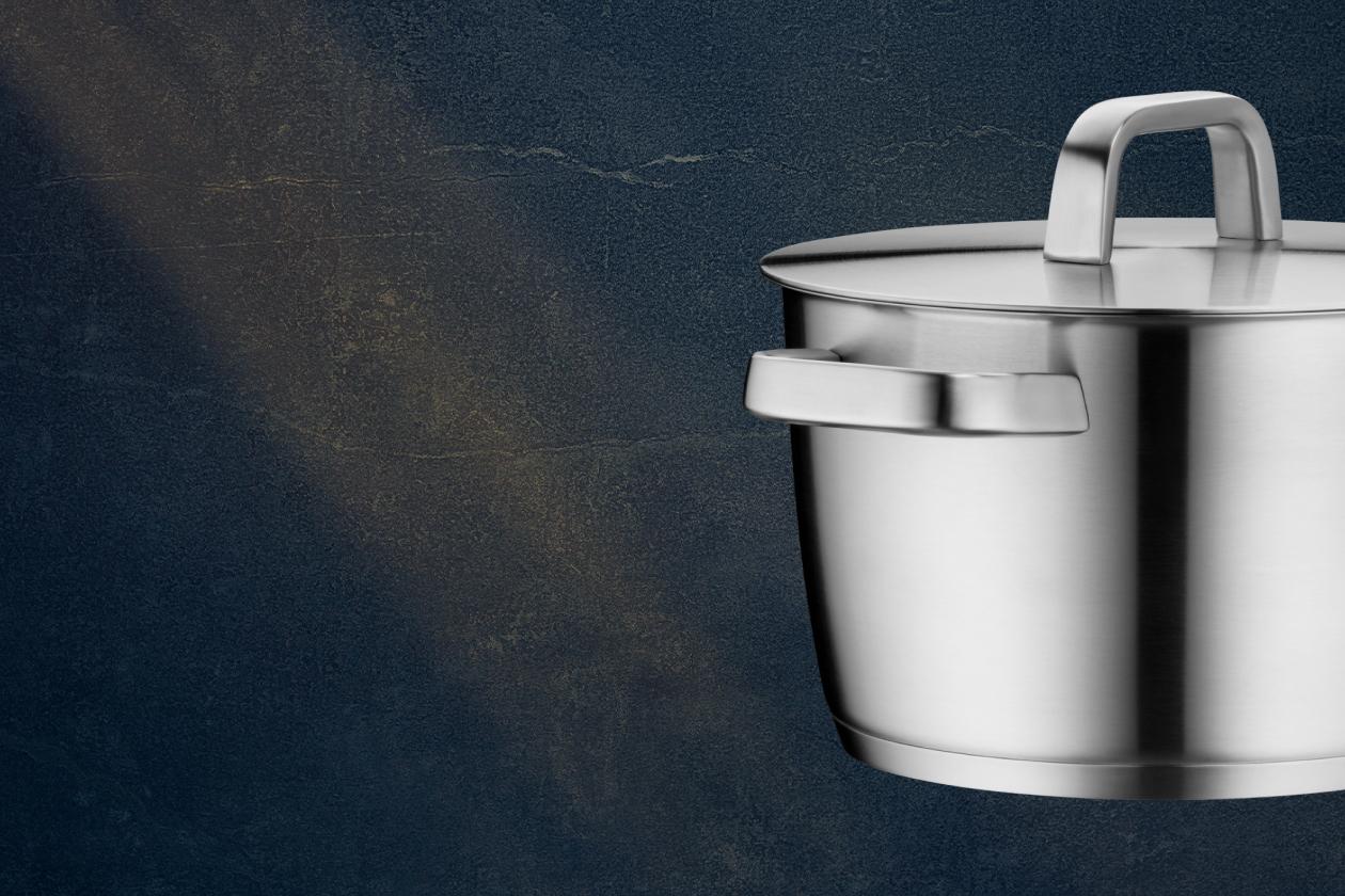 Кастрюля с крышкой WMF Ionic 22 см