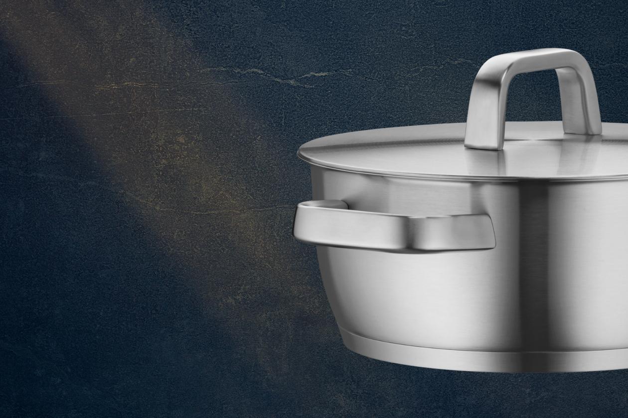 Кастрюля с крышкой WMF Ionic 22 см