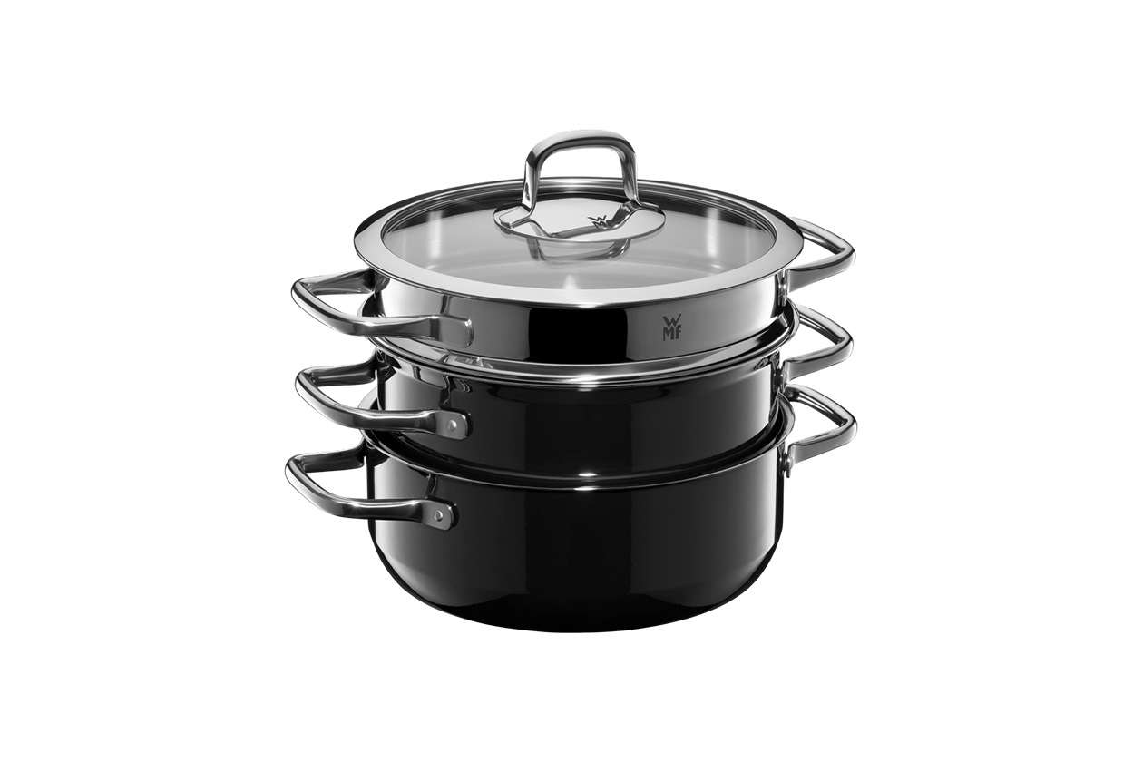 Набор посуды WMF Fusiontec Compact Black 3 предмета
