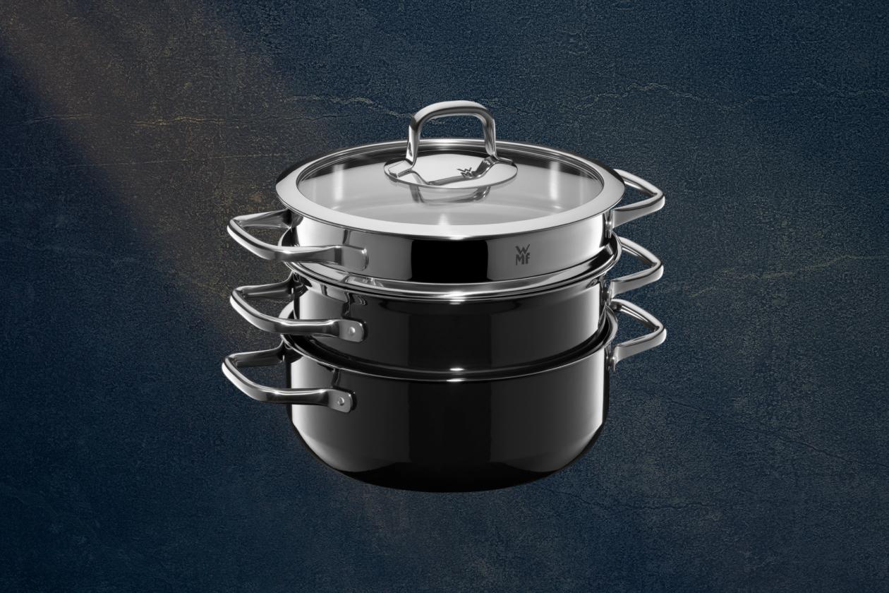 Набор посуды WMF Fusiontec Compact Black 3 предмета