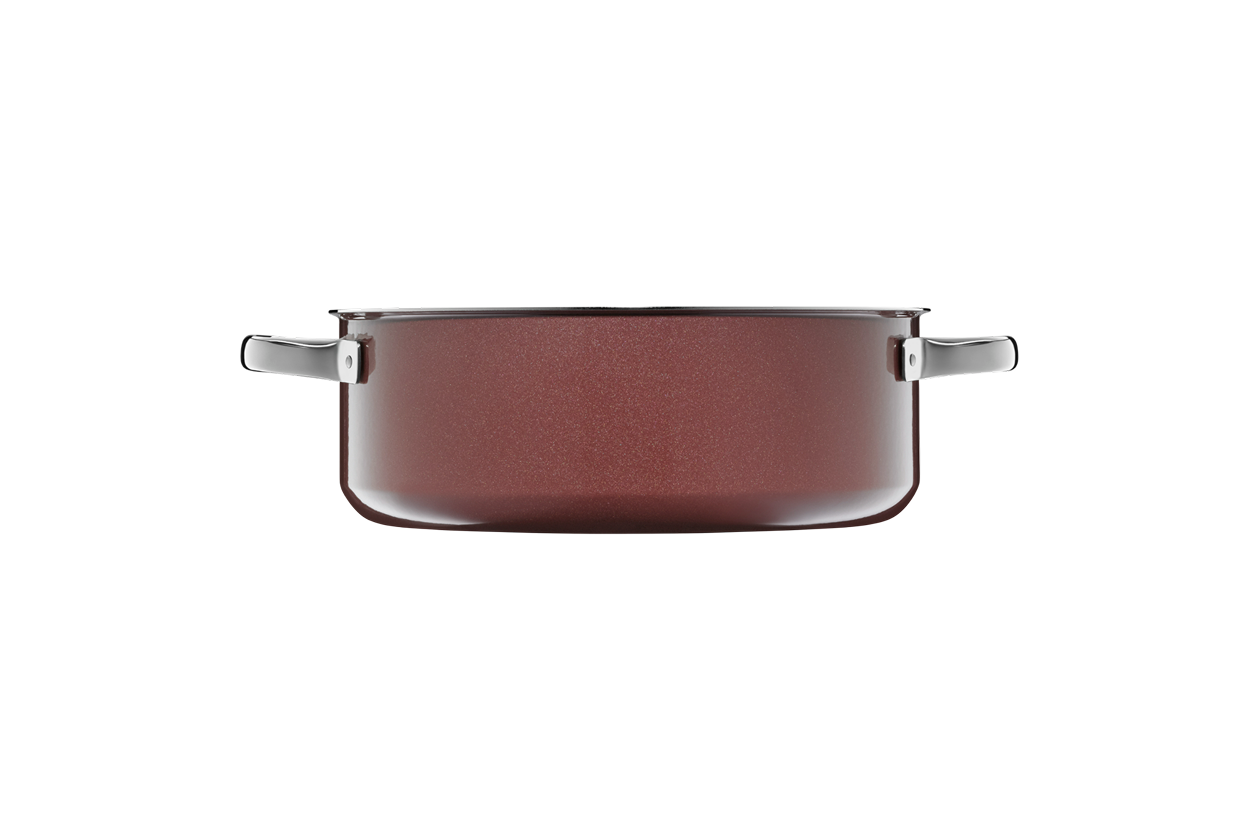 Жаровня с крышкой WMF Fusiontec Rose Quartz 28 см