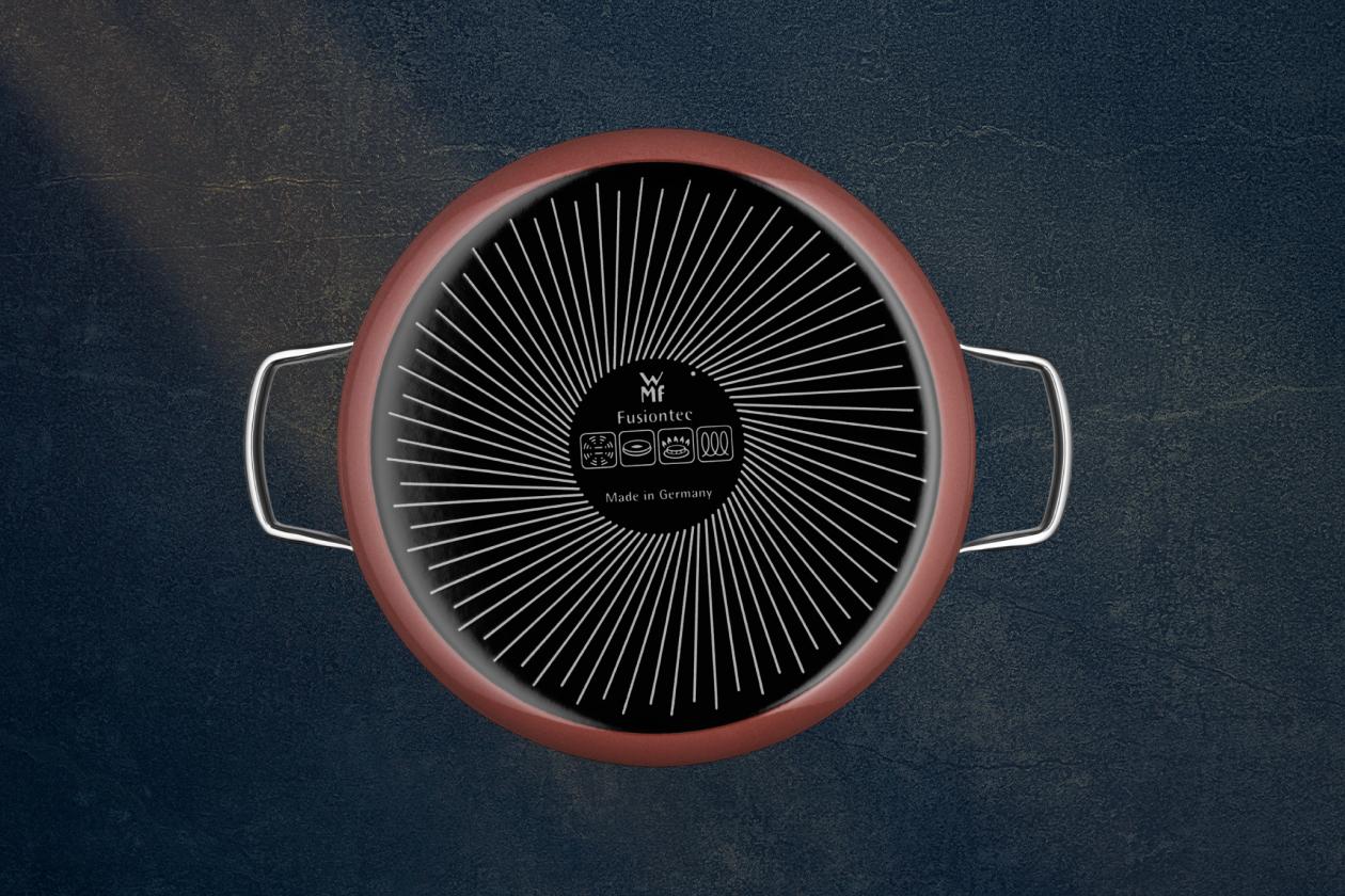 Жаровня с крышкой WMF Fusiontec Rose Quartz 28 см