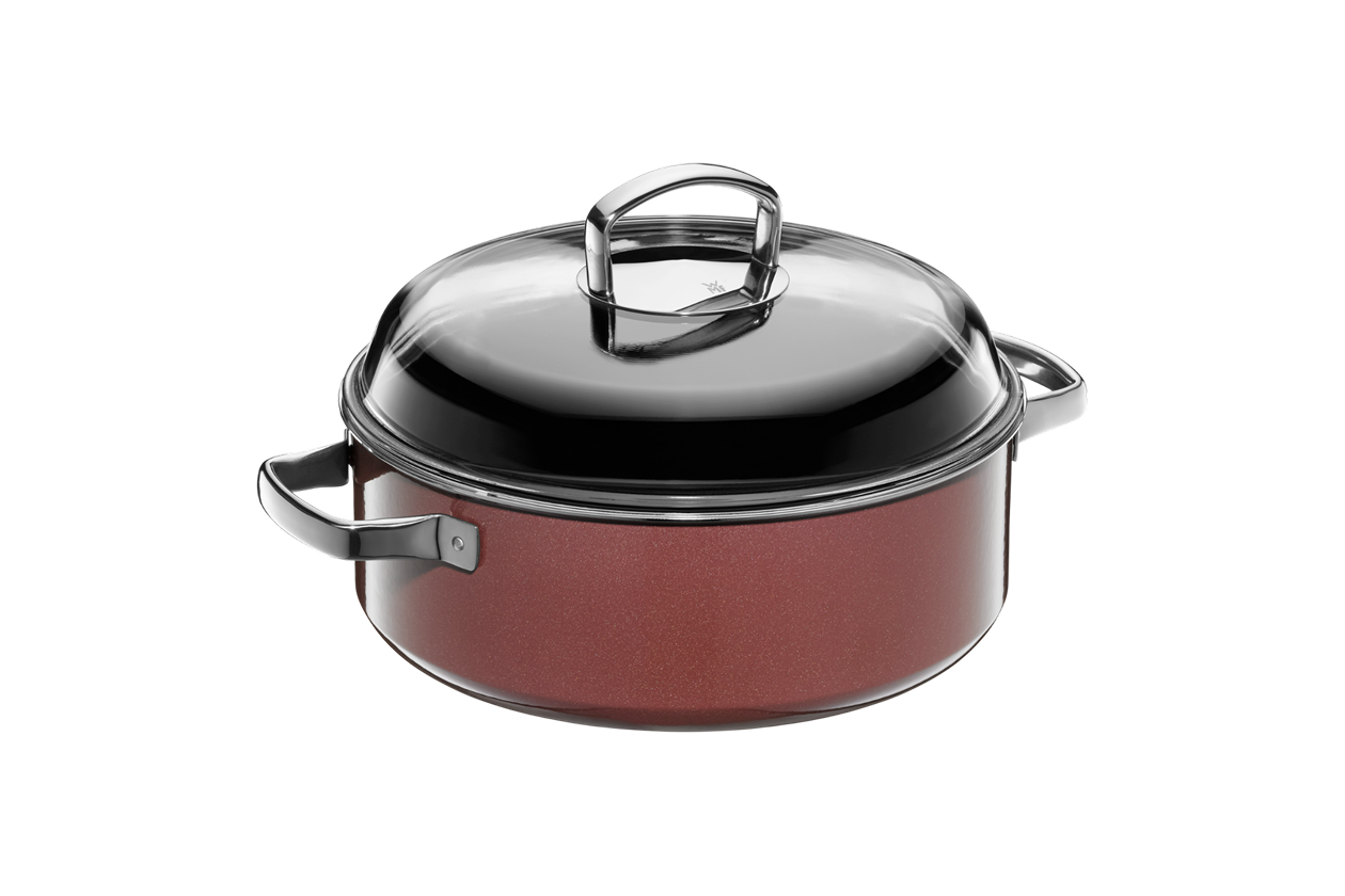 Жаровня с крышкой WMF Fusiontec Rose Quartz 28 см