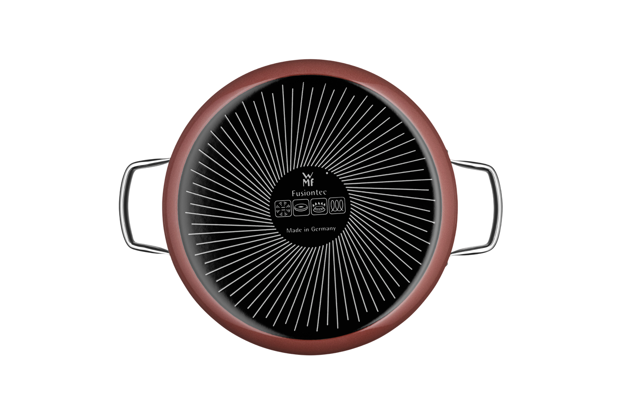 Жаровня с крышкой WMF Fusiontec Rose Quartz 28 см