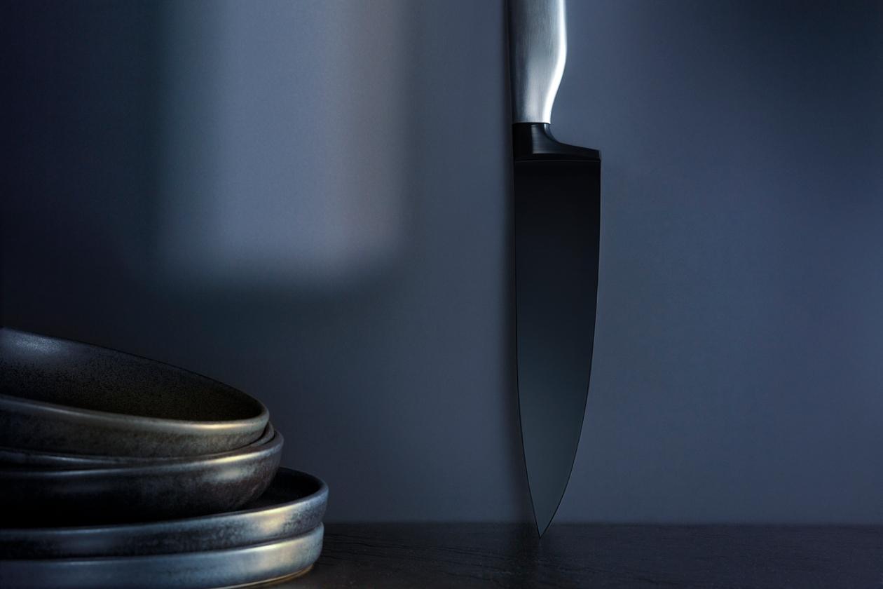 Шеф-нож WMF Ultimate Black 20 см