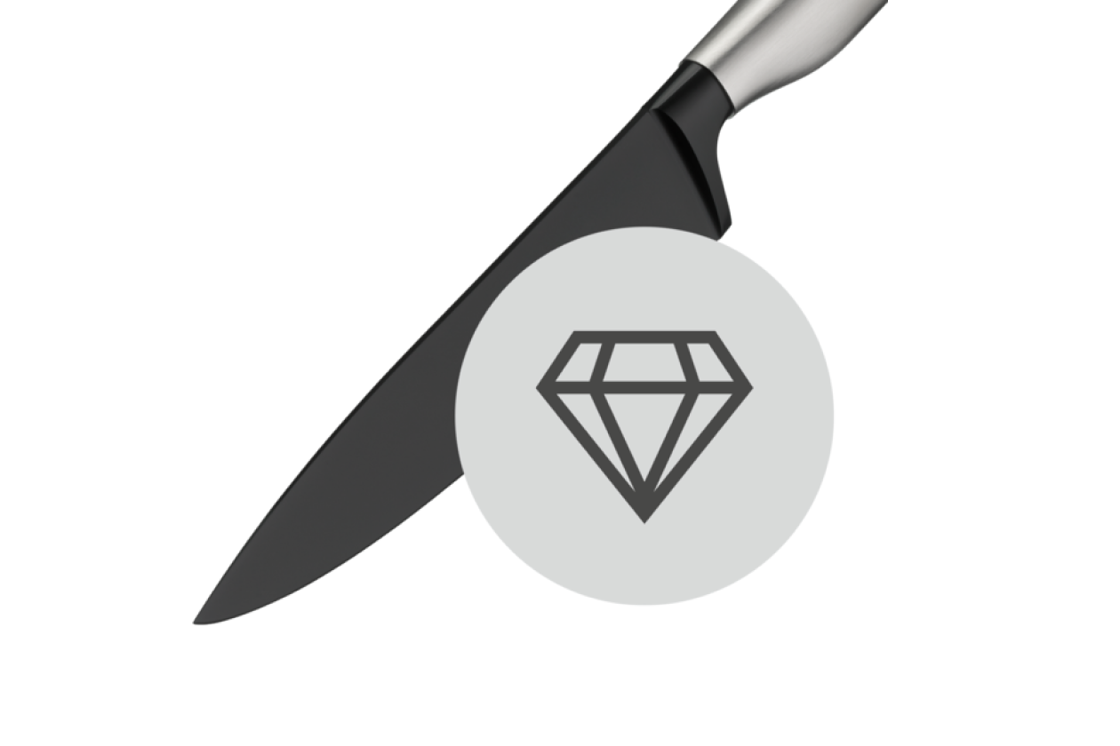 Разделочный нож WMF Ultimate Black 20 см