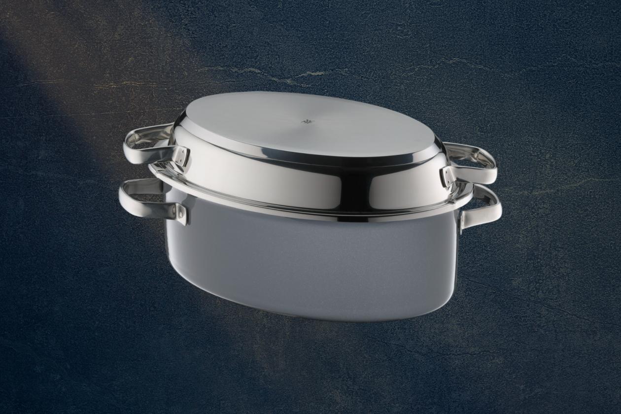 Мультифункциональная жаровня WMF Fusiontec Platinum 38 см.