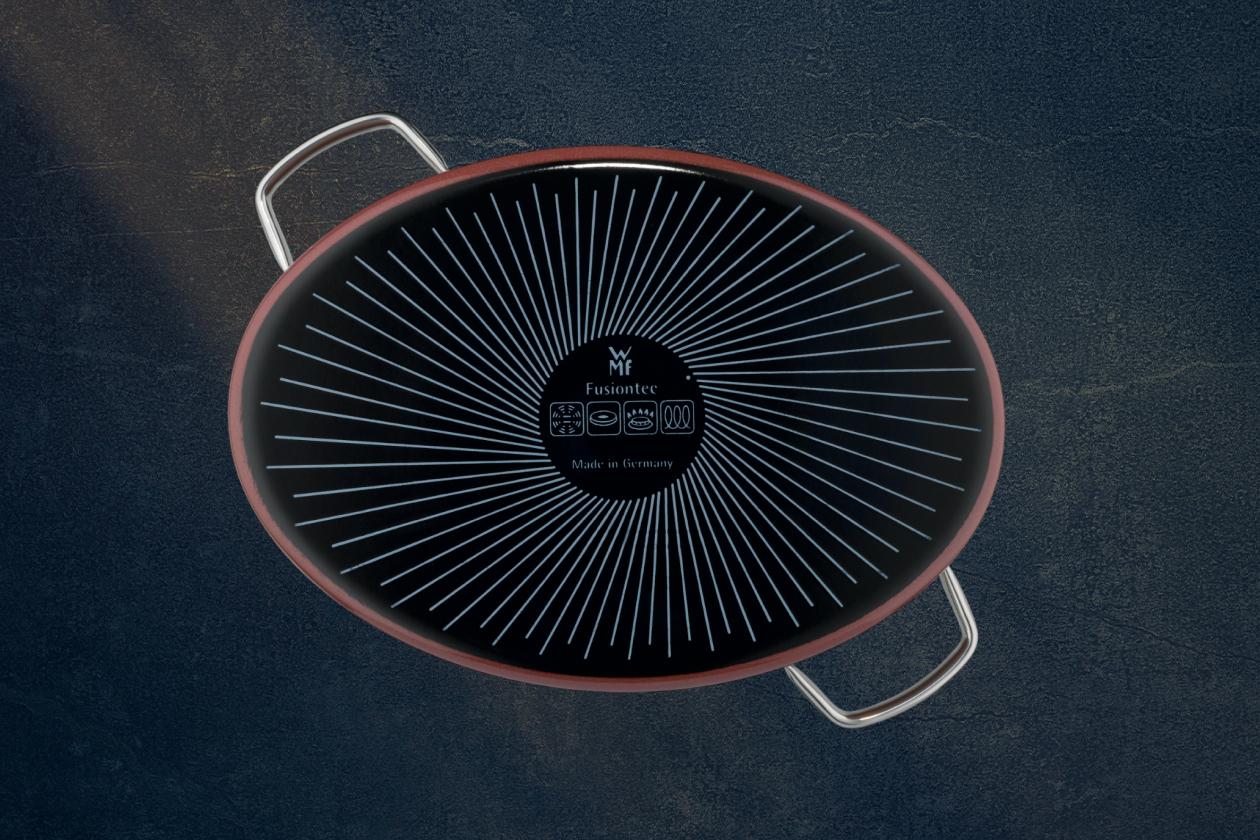 Овальная жаровня WMF Fusinotec Rose Quartz 36 см.