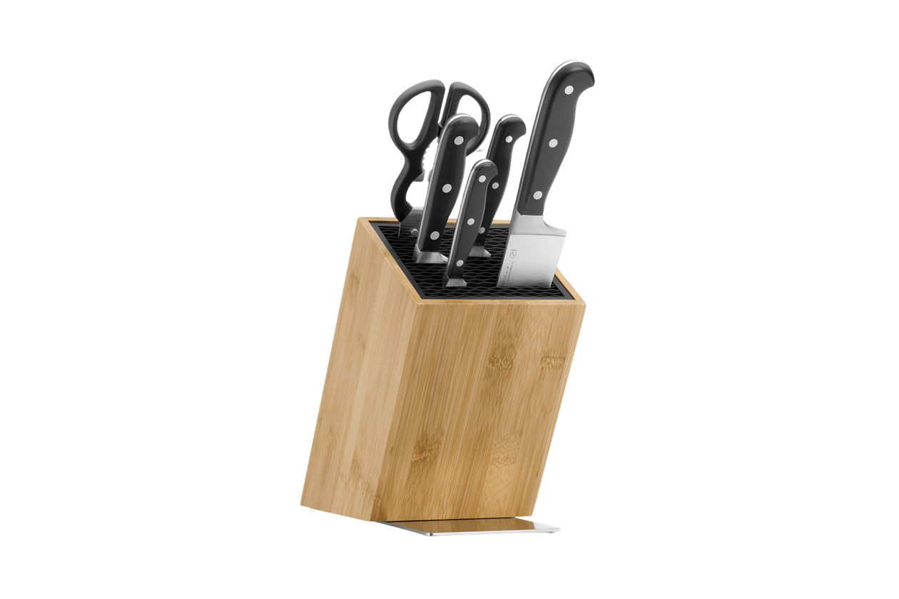 Набор ножей WMF Spitzenklasse Plus с подставкой FlexTec, 6 предметов