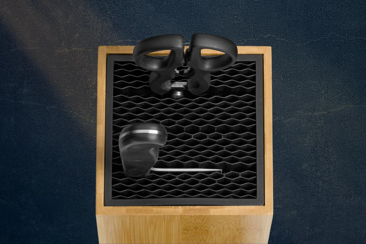 Набор ножей WMF Spitzenklasse Plus с подставкой FlexTec, 6 предметов