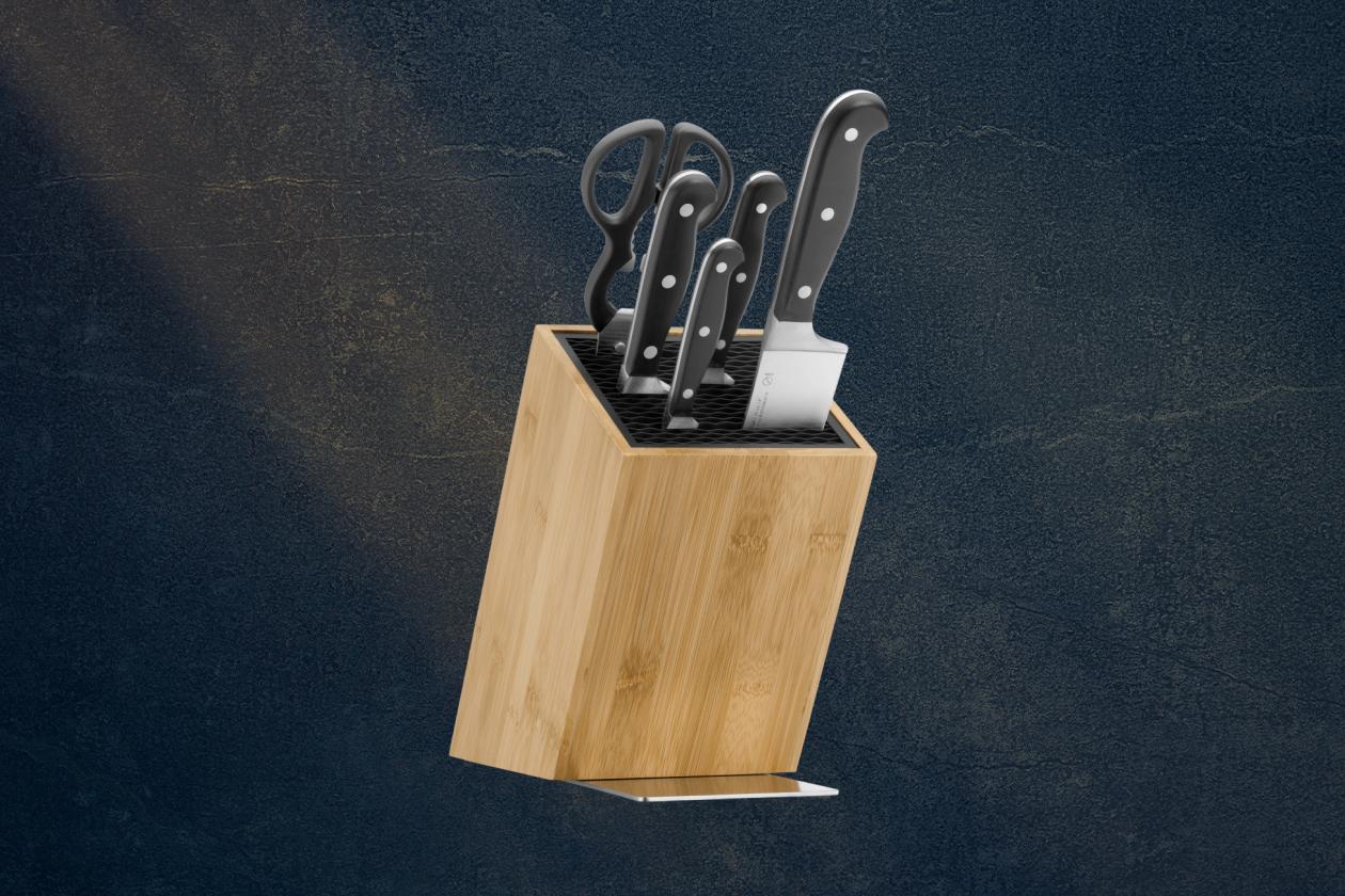 Набор ножей WMF Spitzenklasse Plus с подставкой FlexTec, 6 предметов