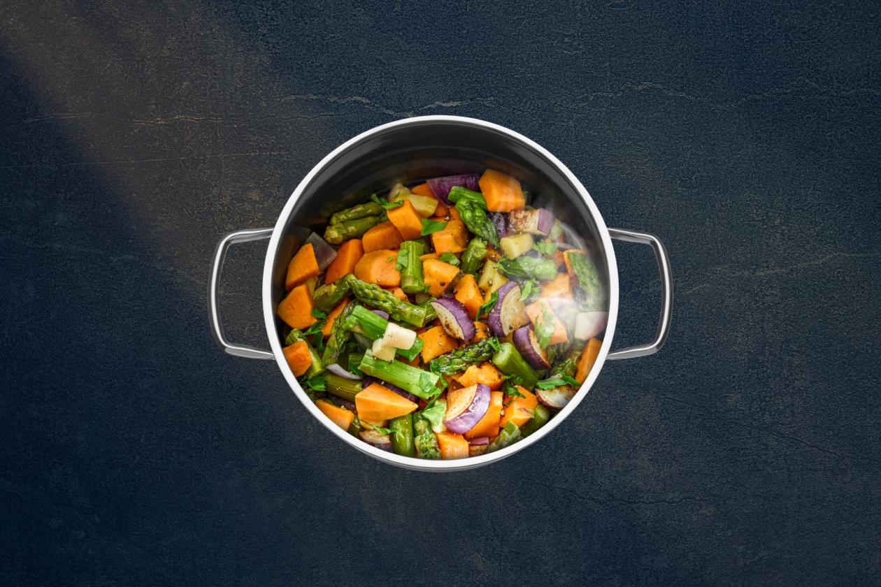 Набор посуды WMF Fusiontec Essential Blueberry, 3 предмета